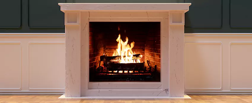 Decorative Electric Fireplace Installation in Channelview, Texas