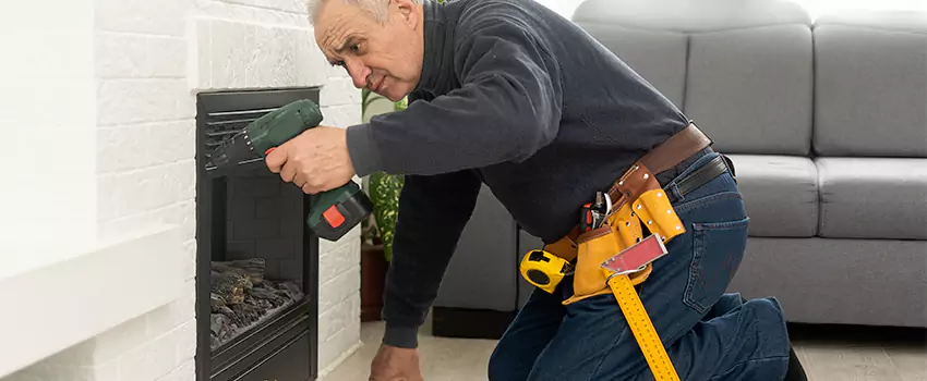 New Indoor Fireplace Installation in Channelview, Texas