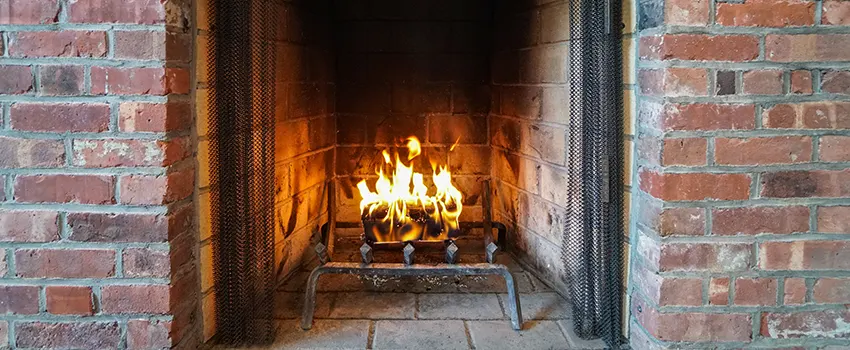 Repairing Damaged Fireplace Tiles in Channelview, Texas
