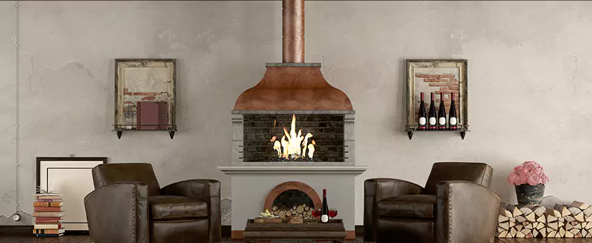 Thelin Hearth Products Providence Pellet Insert Fireplace Installation in Channelview, TX