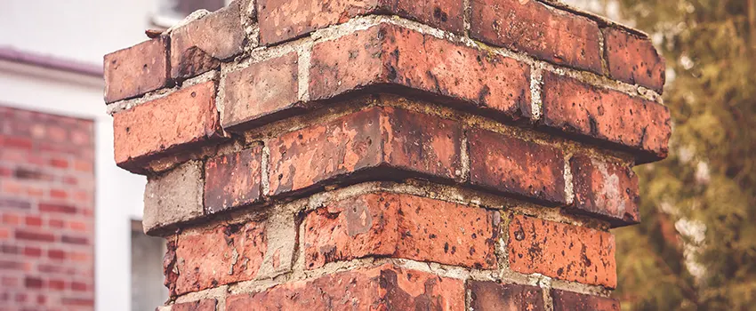 Cracked Chimney Bricks Repair Cost in Channelview, Texas