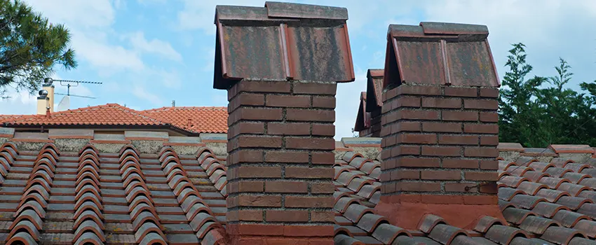 Chimney Maintenance for Cracked Tiles in Channelview, Texas