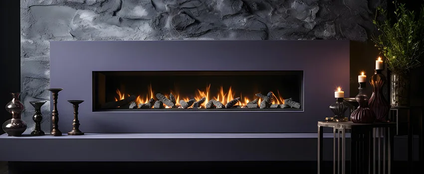 Ember Bed for Ventless Gas Fireplace in Channelview, TX